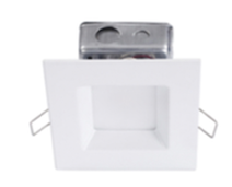 nationwide illumination 4" 10w led square remodel recessed